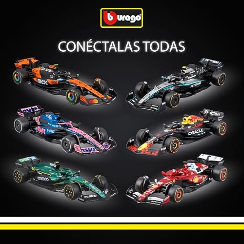 Bburago - F1 Ferrari SF-25#44 Lewis Hamilton 2025, 1:64 Scale diecast car, Detailed Formula 1 single-seater replica, Official Ferrari License, Collection blister, Recommended Age 14+ years