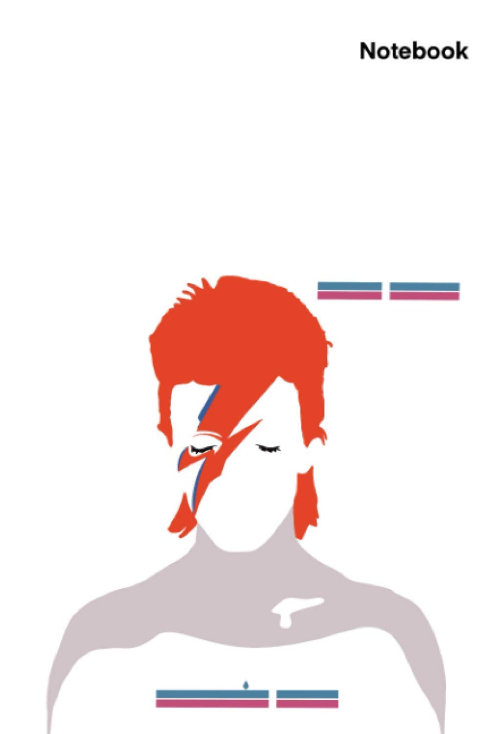 Notebook: David Bowie - Journal for Writing notebook 90 pages, 6x9po