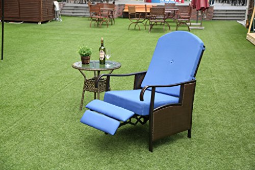 Home-Like Adjustable Recliner Lounge Chair Patio Seating Relax Recliner Pool Patio Beach Outdoor ...