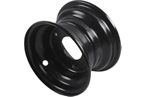 ELSOON 7" ATV Wheel Rim Compatible with 16x8-7 Tire 3 Lug 78mm Quad Go Kart 125cc Taotao Coolster