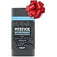 Ballsy Pitstick Activated Charcoal Deodorant - Mens Aluminum Free Deodorant w/Charcoal, & Plant Based Extracts – Cruelty & Baking Soda-Free Underarm Deodorant for Odor Protection, 2.75 oz