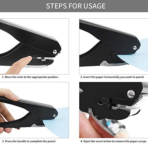 image for MyLifeUNIT Slot Puncher, Badge Hole Punch for Id Card, PVC Slot and Pa