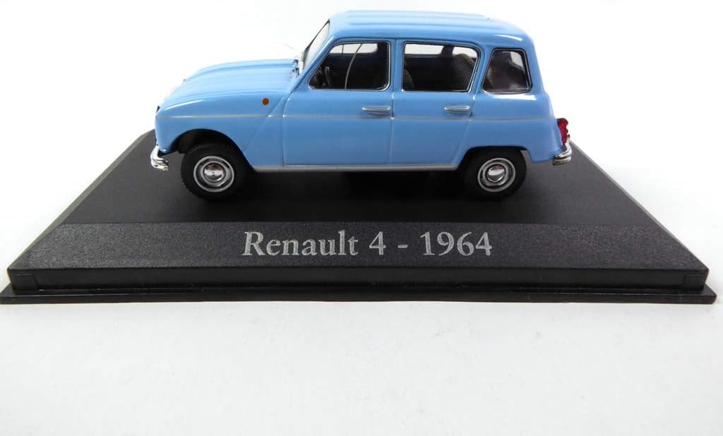 OPO 10 - miniature car compatible with Renault 4-1964 1/43 (RBA28), Metallic