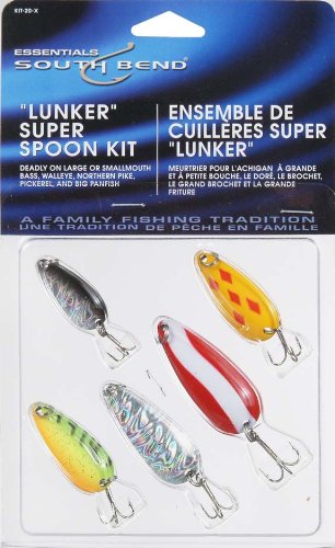 South Bend Lunker Super Spoon Kit, Outdoor Stuffs