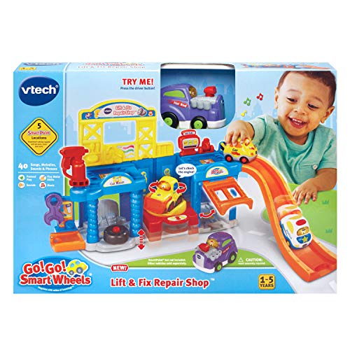 5 VTech+Wheels+Repair+Center+Playset