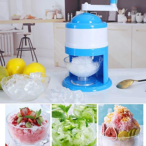 Summer Eiscrusher Maschine, Schneekegelmaschine, tragbarer Hand-Edelstahl-Eisbrecher, für den Heimgebrauch Mini… – Bild 4