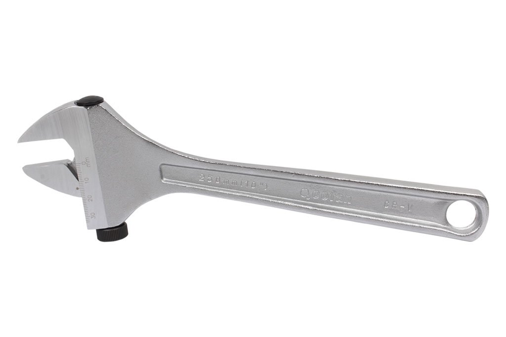 Cofan Spanner | Side Knurl | Adjustable | Various Sizes and Openings | Made of Chrome Vanadium Steel