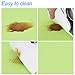 Sulimy Refrigerator Pad 6PCS Shelf Liners Can Be Cut Refrigerator Mats Pad Multifunctional Fridge Pads Closet Cabinet Drawer Table Placemats