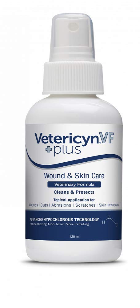 Vetericyn Plus VF Wound and Skin Care Liquid, 120 ml