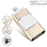 4un iphone USB Flash Drive 64GB,iphone Memory flash drive, External Memory,Lightning Memory Stick for iphone/ipad/ipod/Android/PC (64GB)