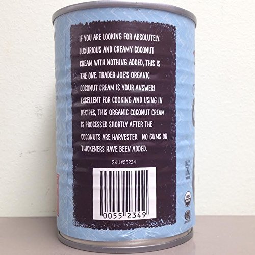 Trader Joe's Organic Coconut Cream Pricepulse