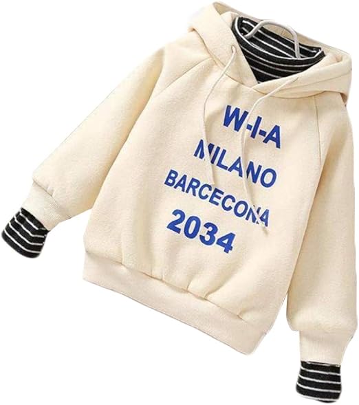 Amazon ディーハウ トレーナー パーカー キッズ ブランド パーカー おしゃれ ファッショントップス アウターカジュアル かわいい パーカー 子供服 おしゃれ 無地 ベビー服 赤ちゃん服 キッズ 100cm ホワイト トレーナー パーカー 通販