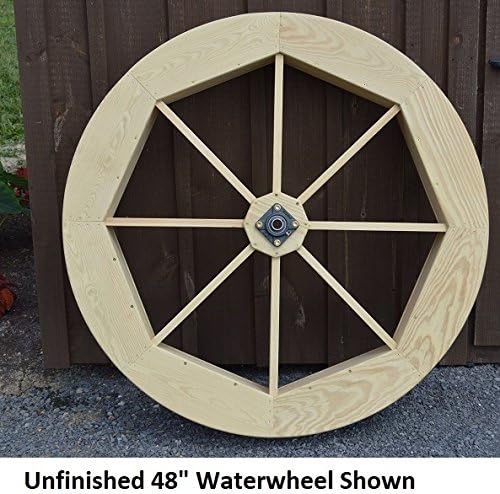 Amazon Com Backyard Crafts Amish Made Decorative Waterwheel 36