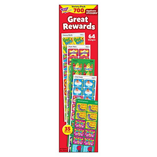 Great rewards applause stickers® variety pack