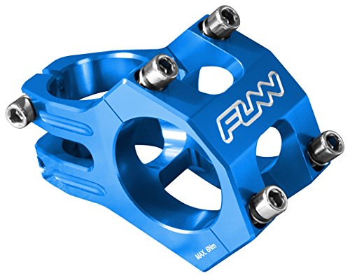 blue mtb stem