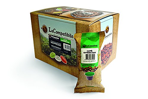 200 NESPRESSO(R) kompatibel Kaffeekapseln Espresso Bar LaCompatibile.it