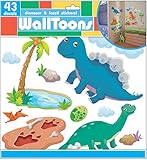 Edge Home Products Dinosaur Walltoons Wall Stickers
