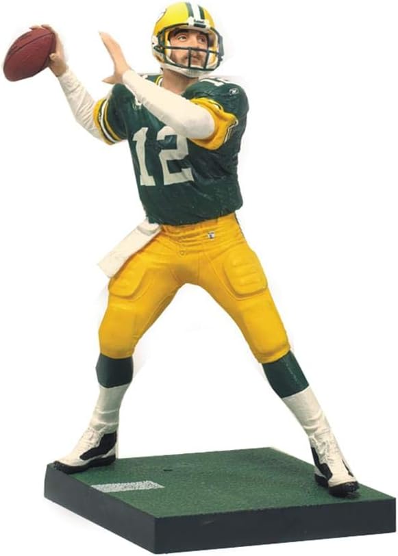 Amazon Com Nfl Green Bay Packers Mcfarlane 2011 Series 27 Aaron Rodgers Figura De Accion Sports Outdoors