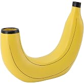 Stylish Modern Banana Vase Decoration, Beautiful and Long Lasting Ornament for Home Office Desk, Farmhouse Room Decor