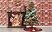 Jusdreen Christmas Stockings 3 Pieces Set 18 inches Cute Santa Wapiti Snowman Fireplace Stockings Plush 3D Applique
