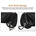 AUDEW Motorcycle Cover All Season Bike Cover Waterproof Outdoor/Indoor Protection Motorbike Cover with Lockholes Fits up to 104'' Motorcycles (XXXL)