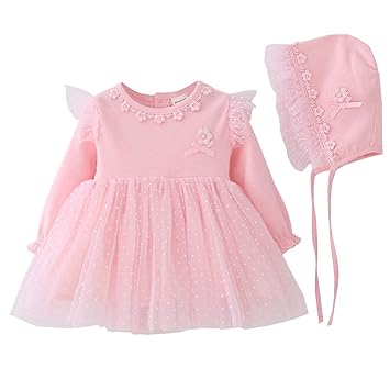 Amazon Allaibb 女の子 セレモニードレス 新生児 お宮参り ベビー服