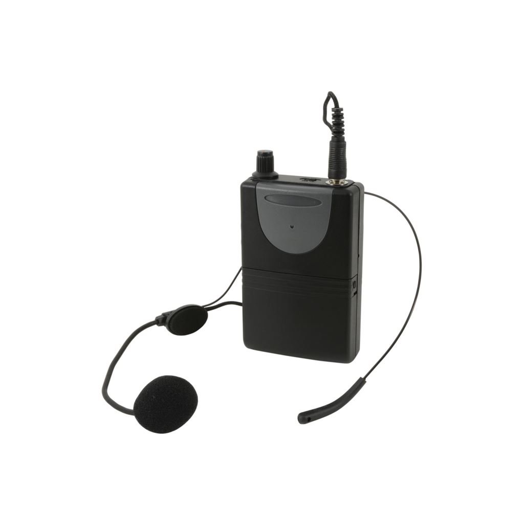 Headset Microphone for QTX And Adastra Portable PA Units | Select Correct Frequency VHF 175.0MHz