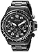 Vestal Men's ZR2010 ZR-2 Black with White Lume Chronograph Watch