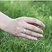 S&E Women's 925 Sterling Silver Rings Simple Cute Cat Design Opening Finger Ring (Cute Cat)