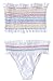 Mumentfienlis Women's Ruffled Two Piece Bikini Swimsuit Size S White