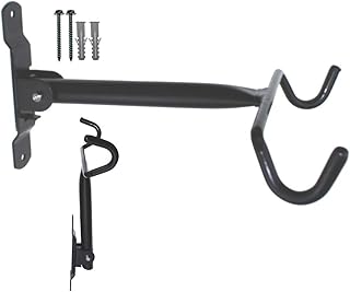 P4B Fahrrad Wandhalter klappbar zur Rahmeneinhängung für Fahrräder und E-Bikes Stahl schwarz