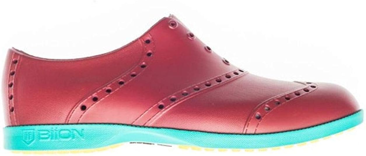 Biion Oxford Bright Unisex Golf Shoes Brick