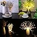 Fairy String Led Lights,Ledes 150 LED 75 Strands Battery Powered Copper Wire Twinkle Micro Mini Starry Starburst Twig Light for DIY Home Party Tree Garden Patio Halloween Decoration Warm White 1-Pack