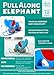 Cubbie Lee Adorable Elephant Wooden Push & Pull Along Toy for Baby & Toddler - Rolls Easy, Sturdy String Attached to Animal | Classic Developmental Toy for 1 & 2 Year Old Boys & Girls