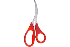 Luciano Housewares Stainless-Steel Seafood Scissors 8.6 x 3.7 inches