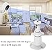 EEEKit Metal Wall Mount for Arlo Pro 2, Arlo Pro, Arlo, Arlo Go Security Camera, Adjustable Outdoor Indoor Ceiling Mount for CCTV Camera Other Compatible Smart Home Camera (4-pack)