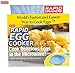 Rapid Egg Cooker | Microwave Scrambled Eggs & Omelettes in 2 Minutes | Perfect for Dorm, Small Kitchen, or Office | Dishwasher-Safe, Microwaveable, & BPA-Free
