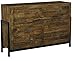 Signature Design by Ashley Sommerford Urban Industrial Butcher Block Style 9 Drawer Dresser, Brown
