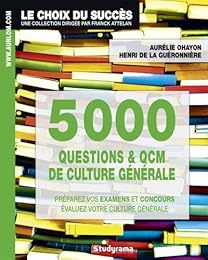 5000 questions & QCM de culture générale