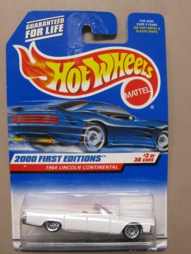 Hotwheels 1964 Lincoln Continental-2000-063 1st Editions #3 of 36