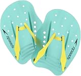 Speedo Tech Paddle Hand Paddles Swimming Training Arctic Glass M