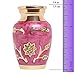 Liliane Memorials Mini Keepsake Urn • Miniature Funeral Cremation Urn fits Small Amount of Ashes • Rosedale Pink Model