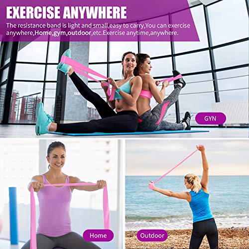 HPYGN Resistance Bands Set, Exercise Bands for Physical Therapy