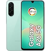 Samsung Celular Galaxy A26 5G 256GB, 8GB RAM, Câmera de 50MP, IP67, Tela Super AMOLED 6.7", NFC (Verde)