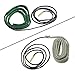 FUNANASUN ch-leash03 Bore Cleaner Snake AR Rifle Shotgun Gun Cleaning Kit for 9mm 5.56mm .223 .22 .308 12Ga (Choose More Calibers), 2 Piece