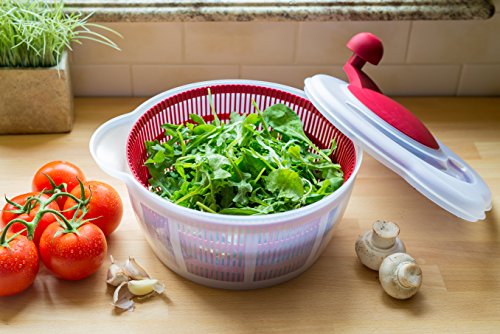 5 Westmark+German+Vegetable+Spinner+Pouring