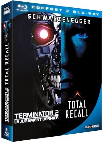 Arnold Schwarzenegger - Coffret - Terminator 2 + Total Recall - Pack