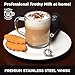Milk Frother - Coconut Almond Soy Milk Frother Handheld – Electric Coffee Frother Whisk - Latte Cappuccino Frother Wand – Matcha Milk Foam Maker - Best Coffee Mixer - Free eBook & Extra Whisk