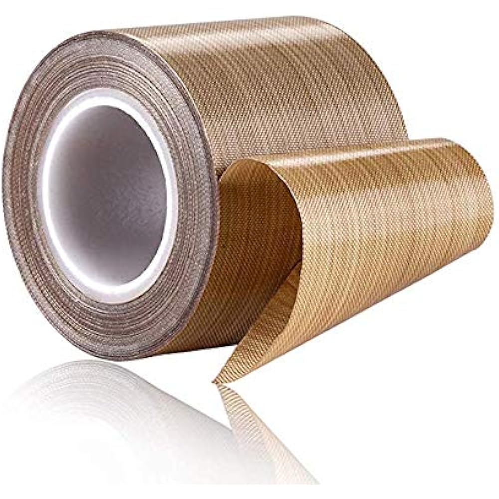 PTFE Coated Fiberglass High Temperature Tape With Silicone Adhesive