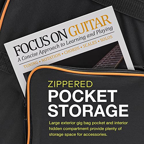 Knox Gear KNSGC01 Acoustic Dreadnought Guitar Lightweight HardFoam